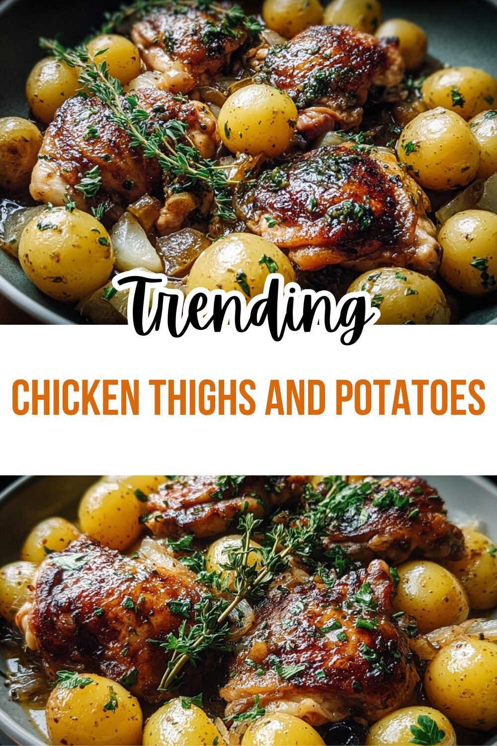 Chicken Thighs And Potatoes