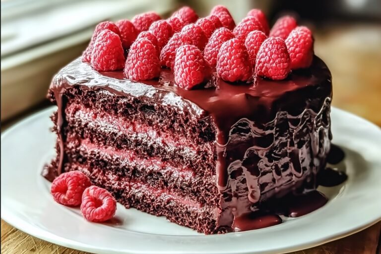 Chocolate Raspberry Cake Frosting 5.Png