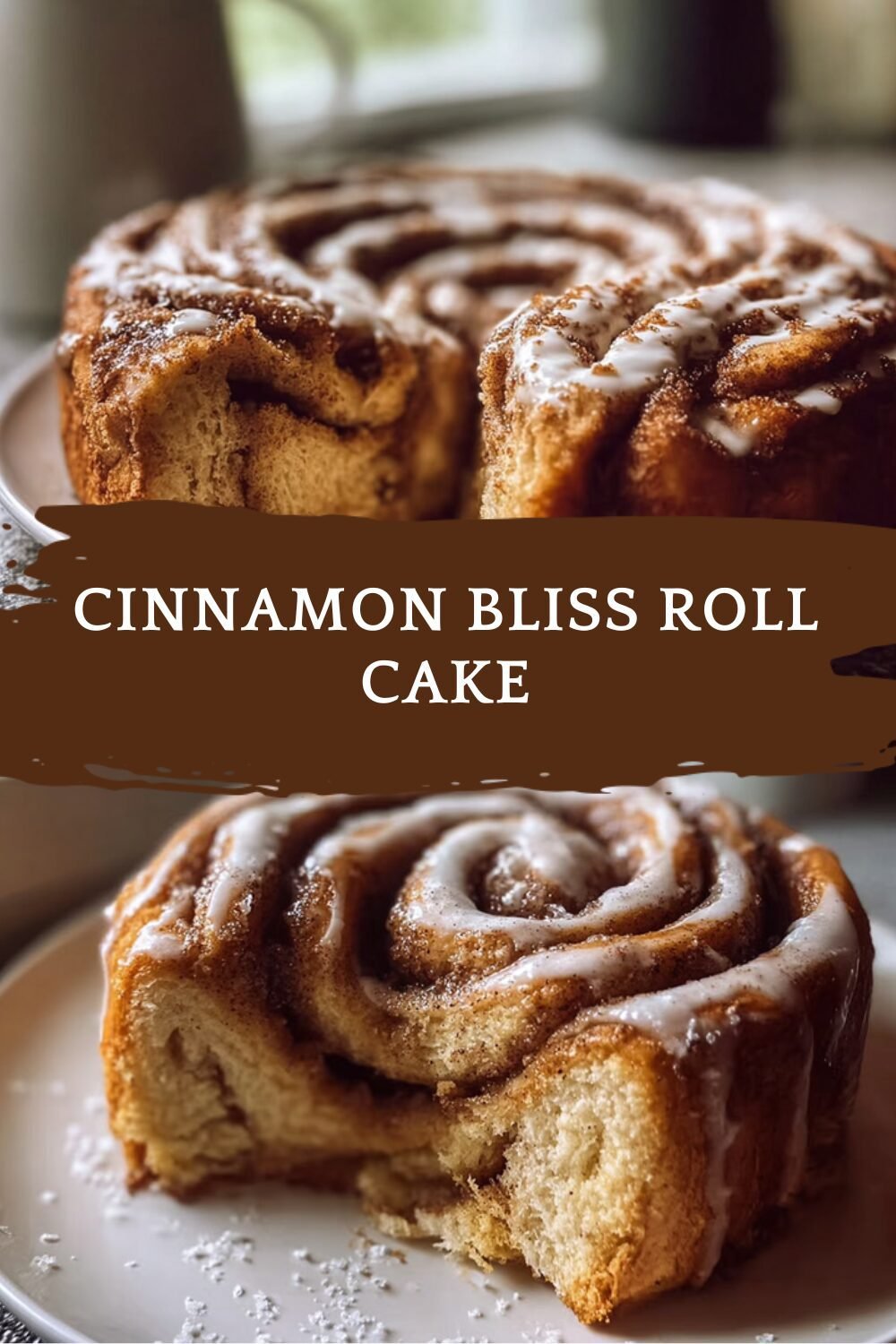 Cinnamon Bliss Roll Cake