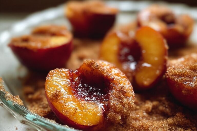 Cinnamon Sugar Baked Peaches 70.Png