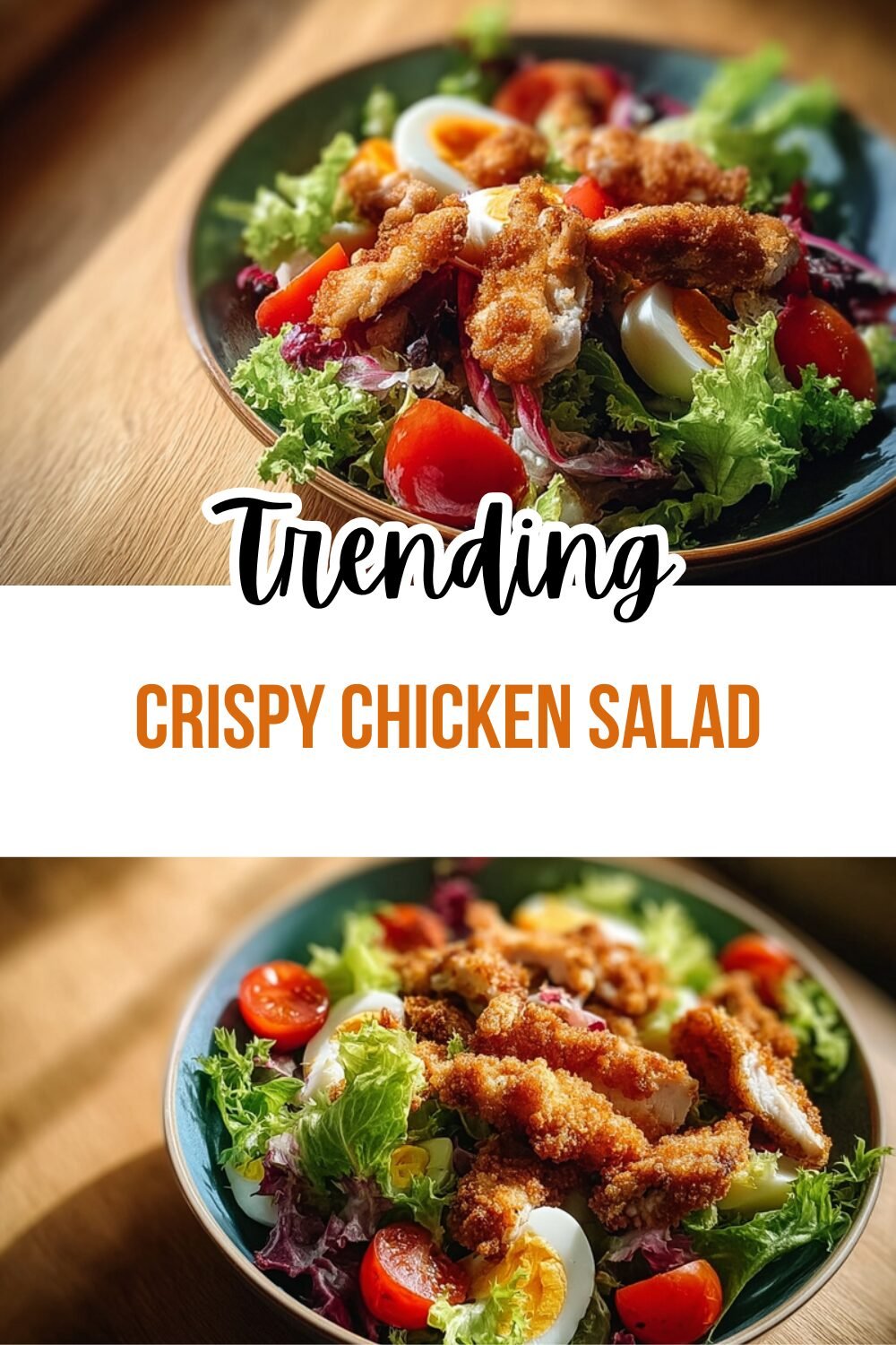 Crispy Chicken Salad