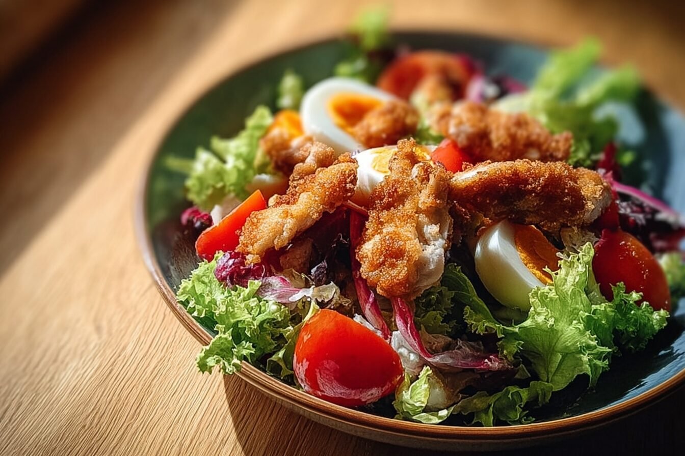 Crispy Chicken Salad