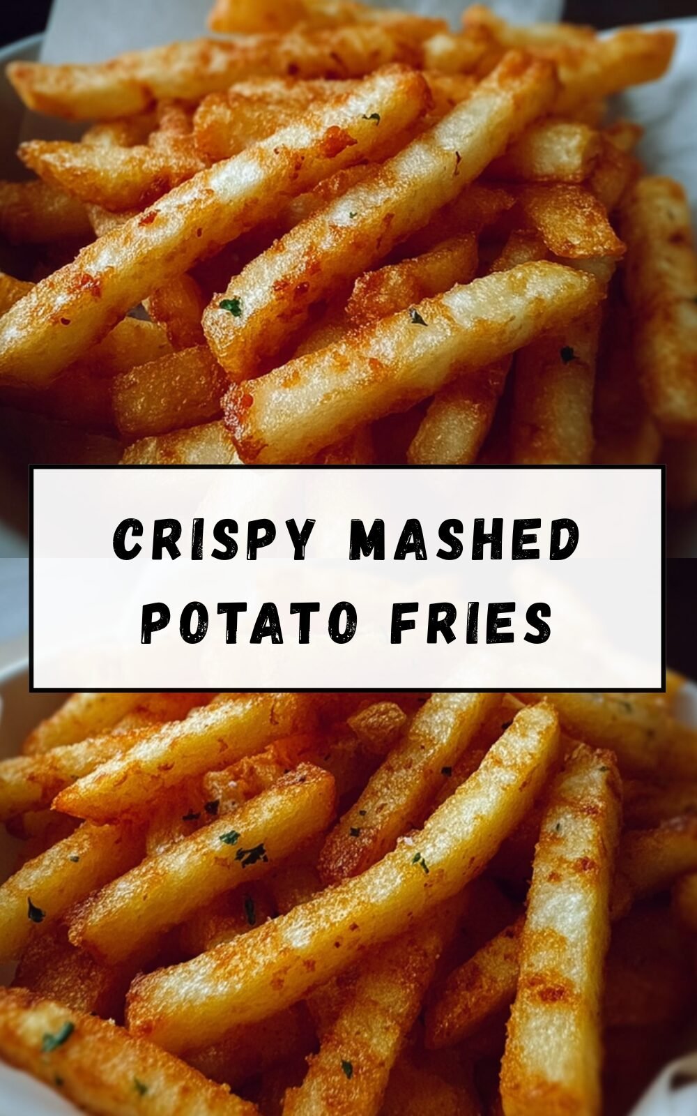 Crispy Mashed Potato Fries