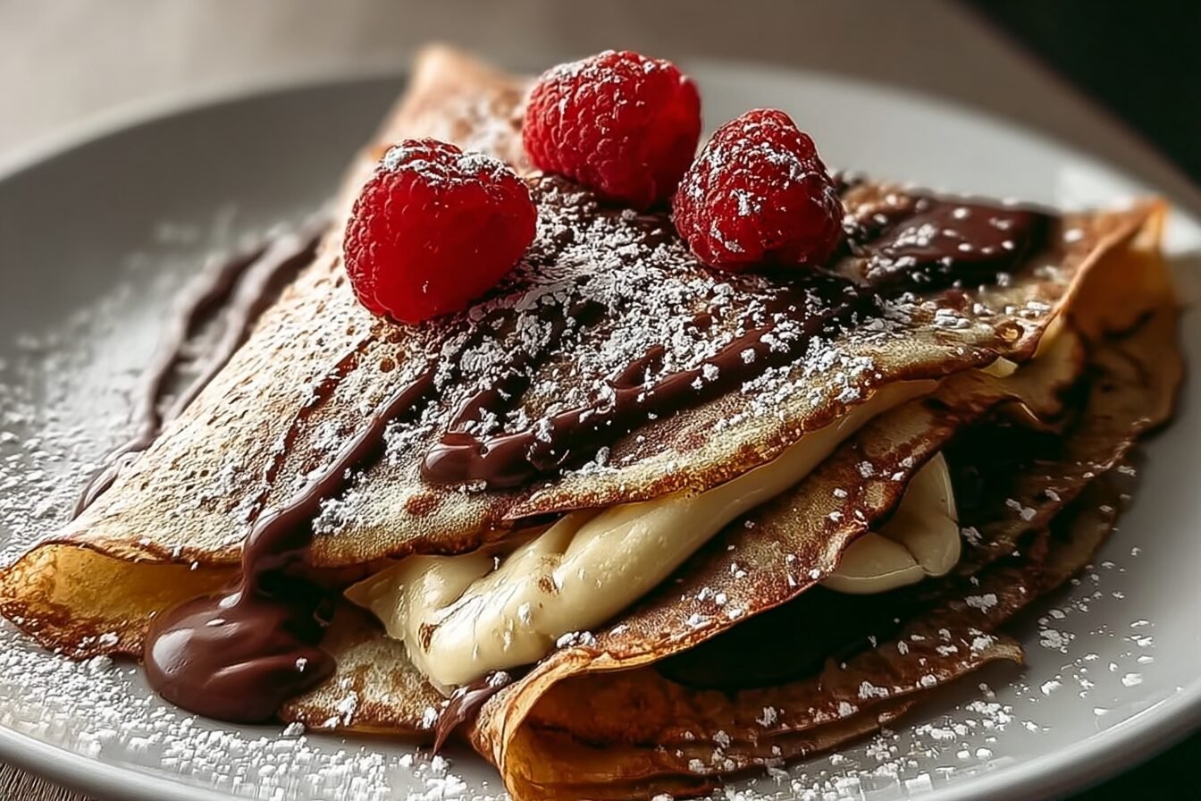 Easy Chocolate Crepes