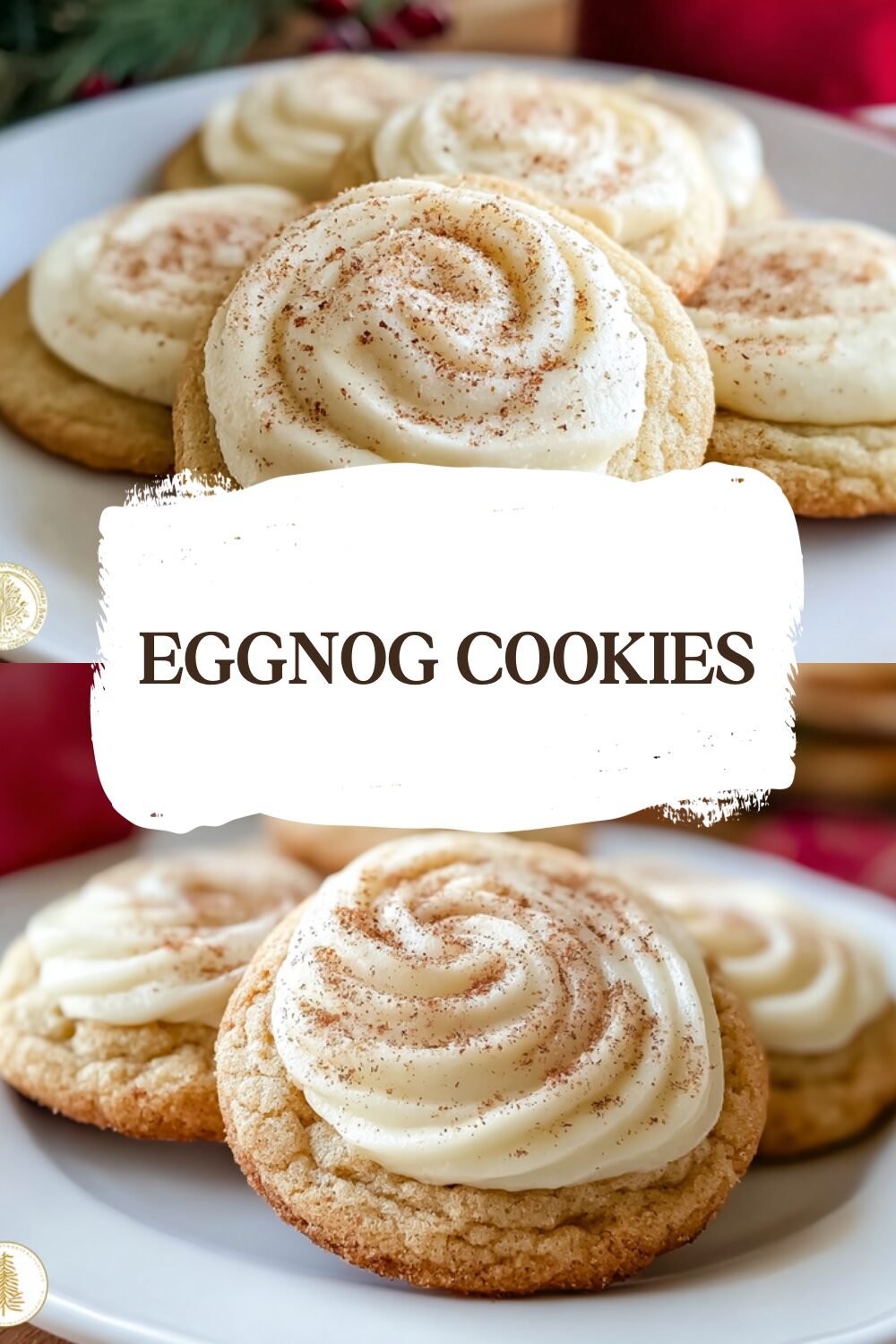 Eggnog Cookies
