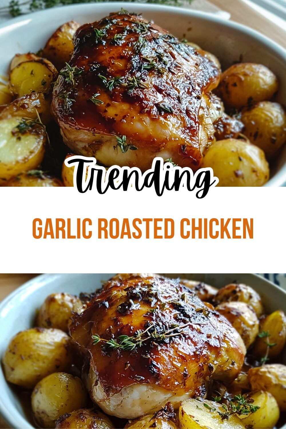 Garlic Roasted Chicken