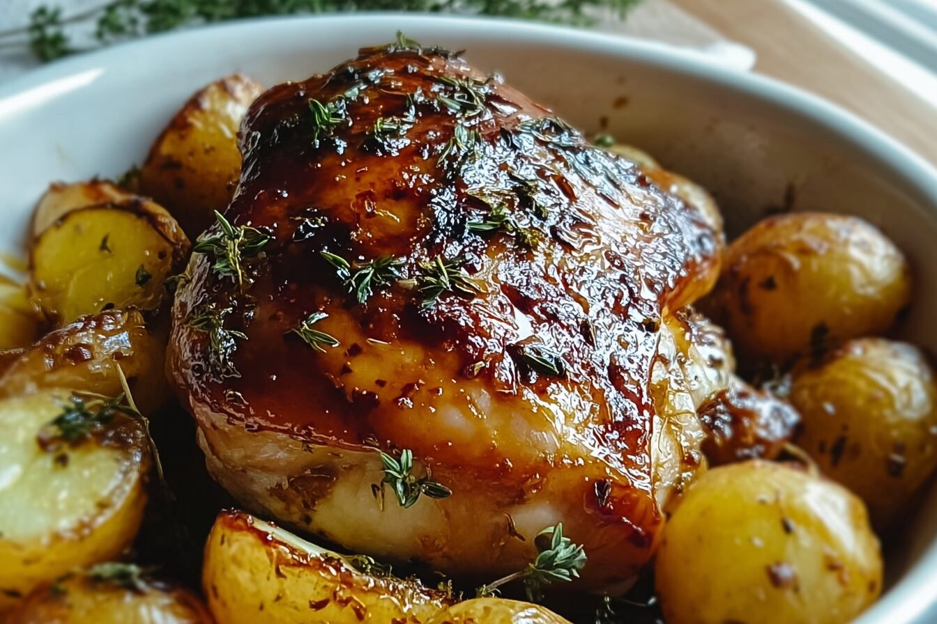 Garlic Roasted Chicken