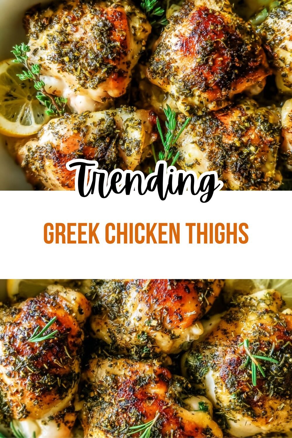 Greek Chicken Thighs
