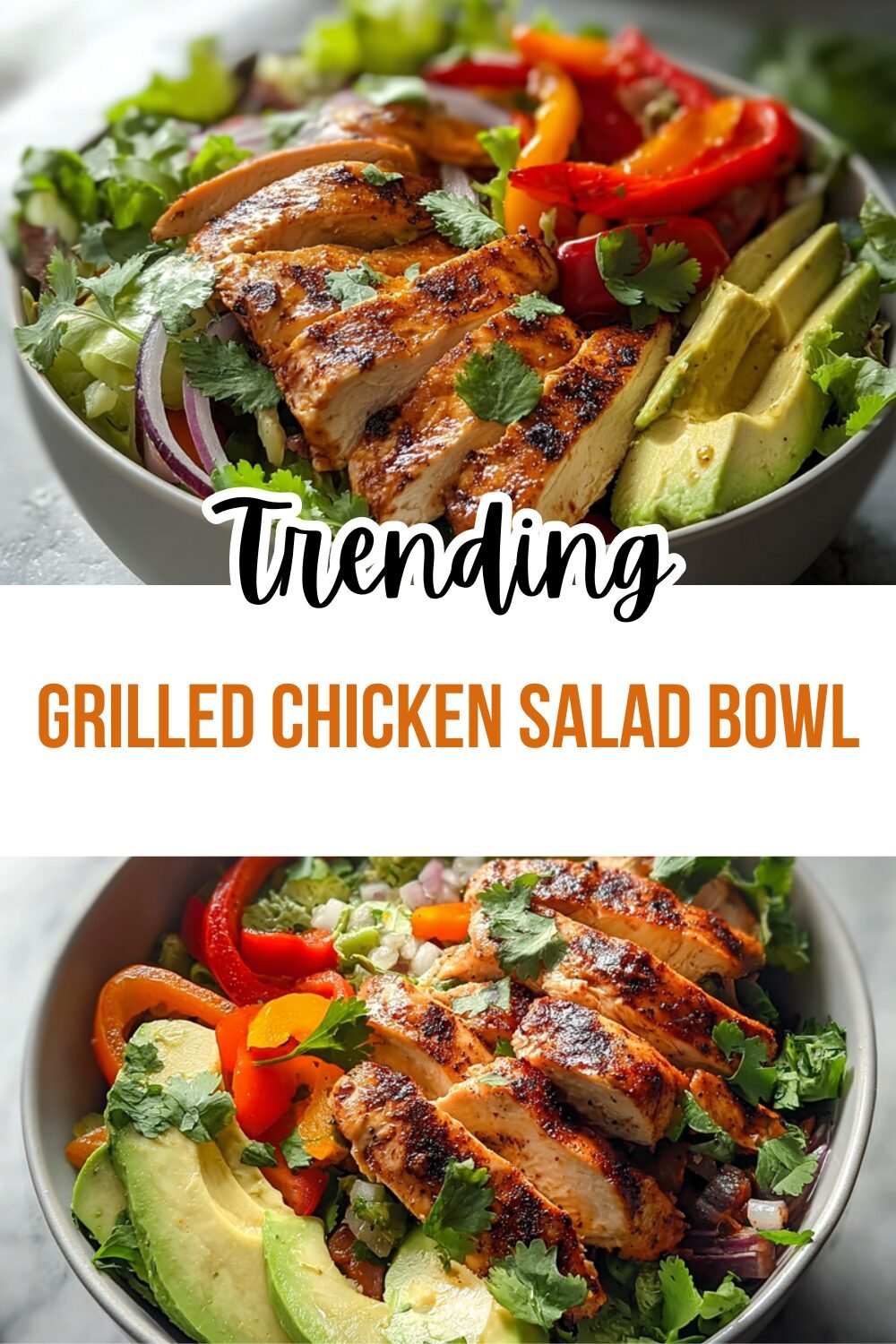 Grilled Chicken Salad Bowl