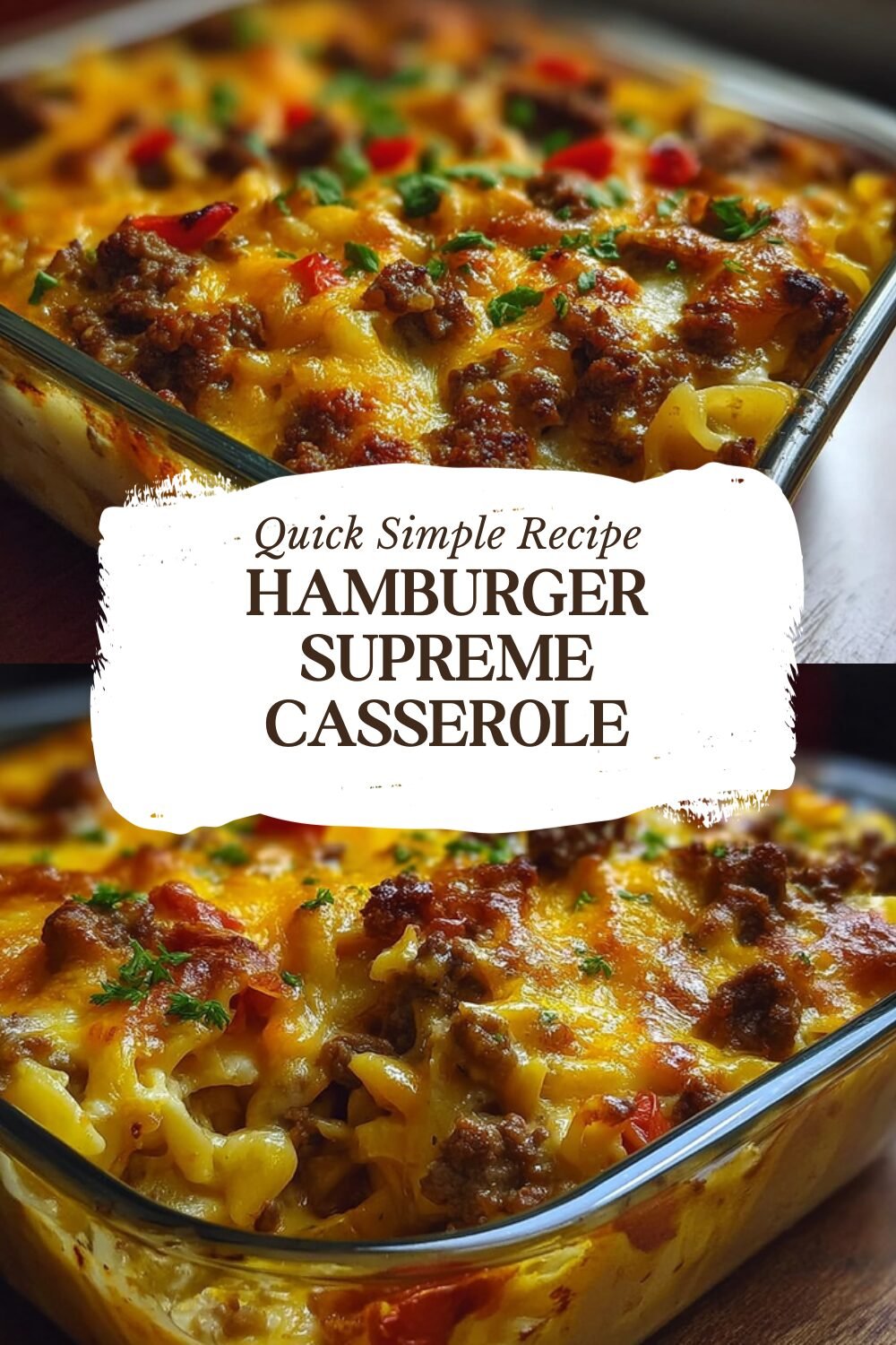 Hamburger Supreme Casserole