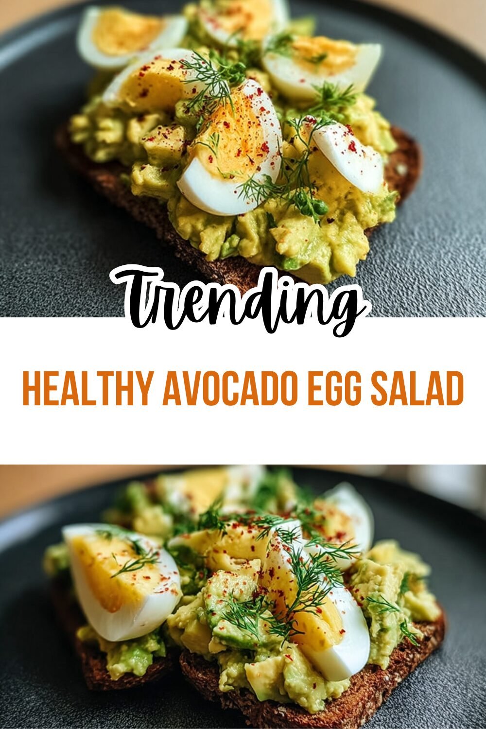 Healthy Avocado Egg Salad