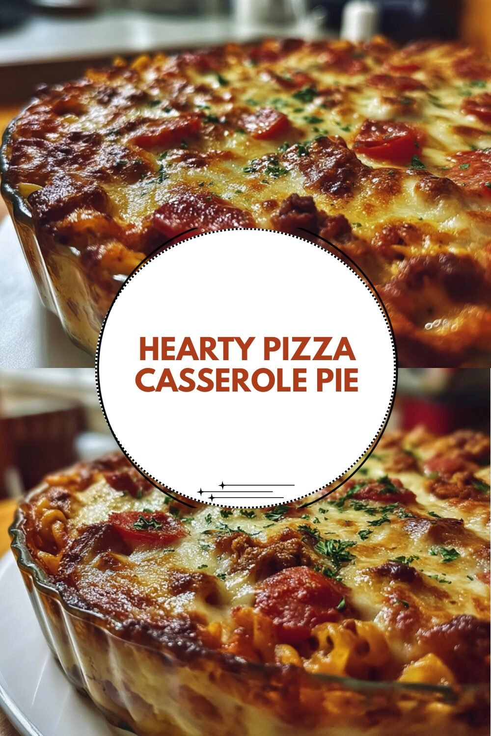 Hearty Pizza Casserole Pie