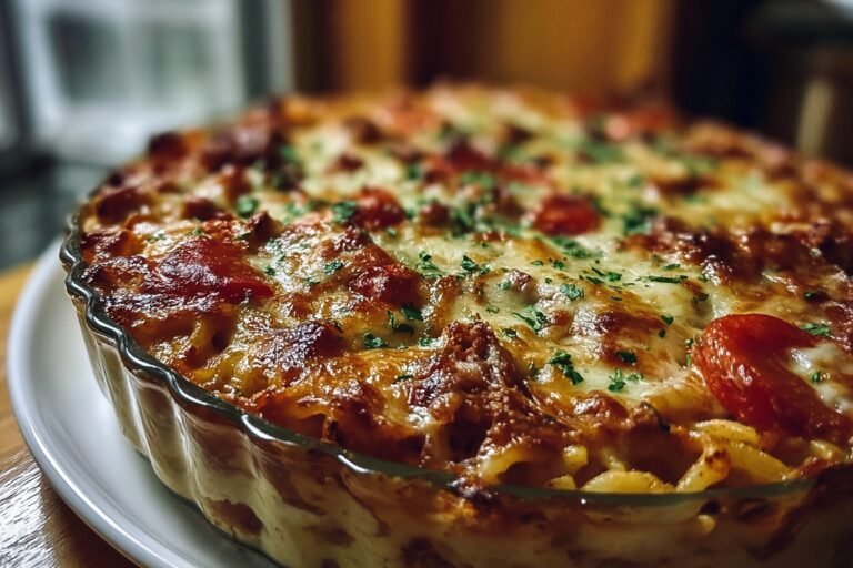 Hearty Pizza Casserole Pie 80.Png