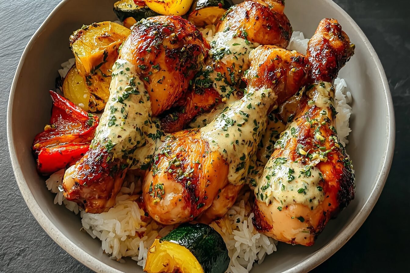 Herb Cream Chicken Drumsticks
