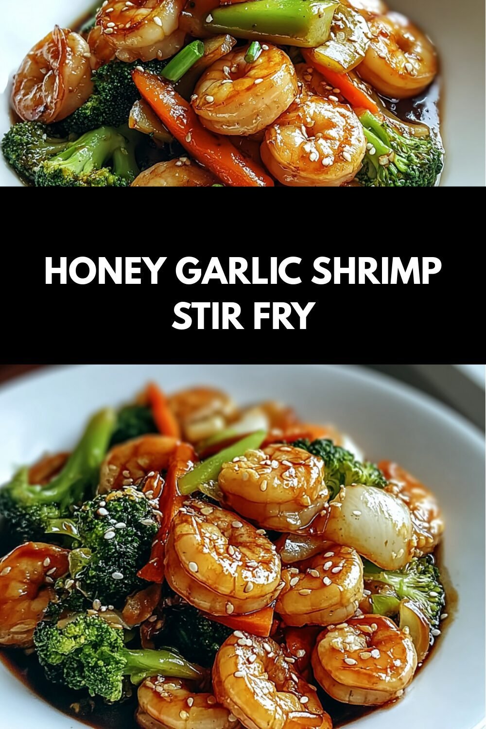 Honey Garlic Shrimp Stir Fry