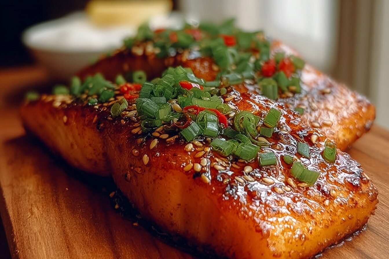 Honey Glazed Salmon