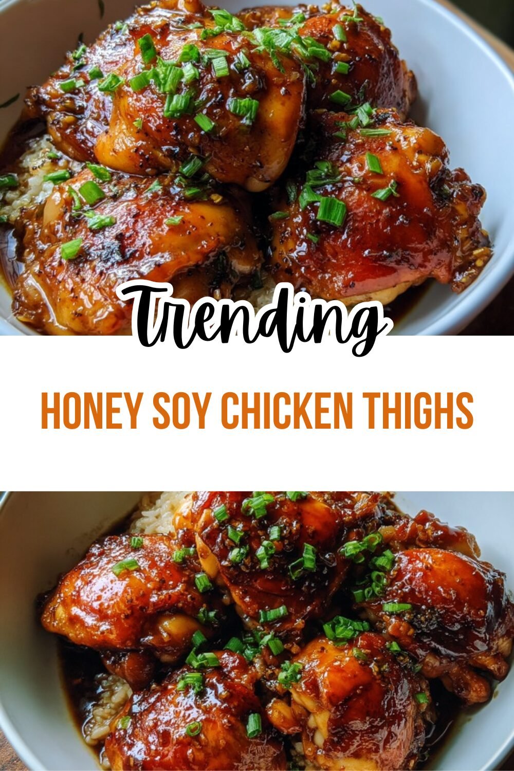 Honey Soy Chicken Thighs