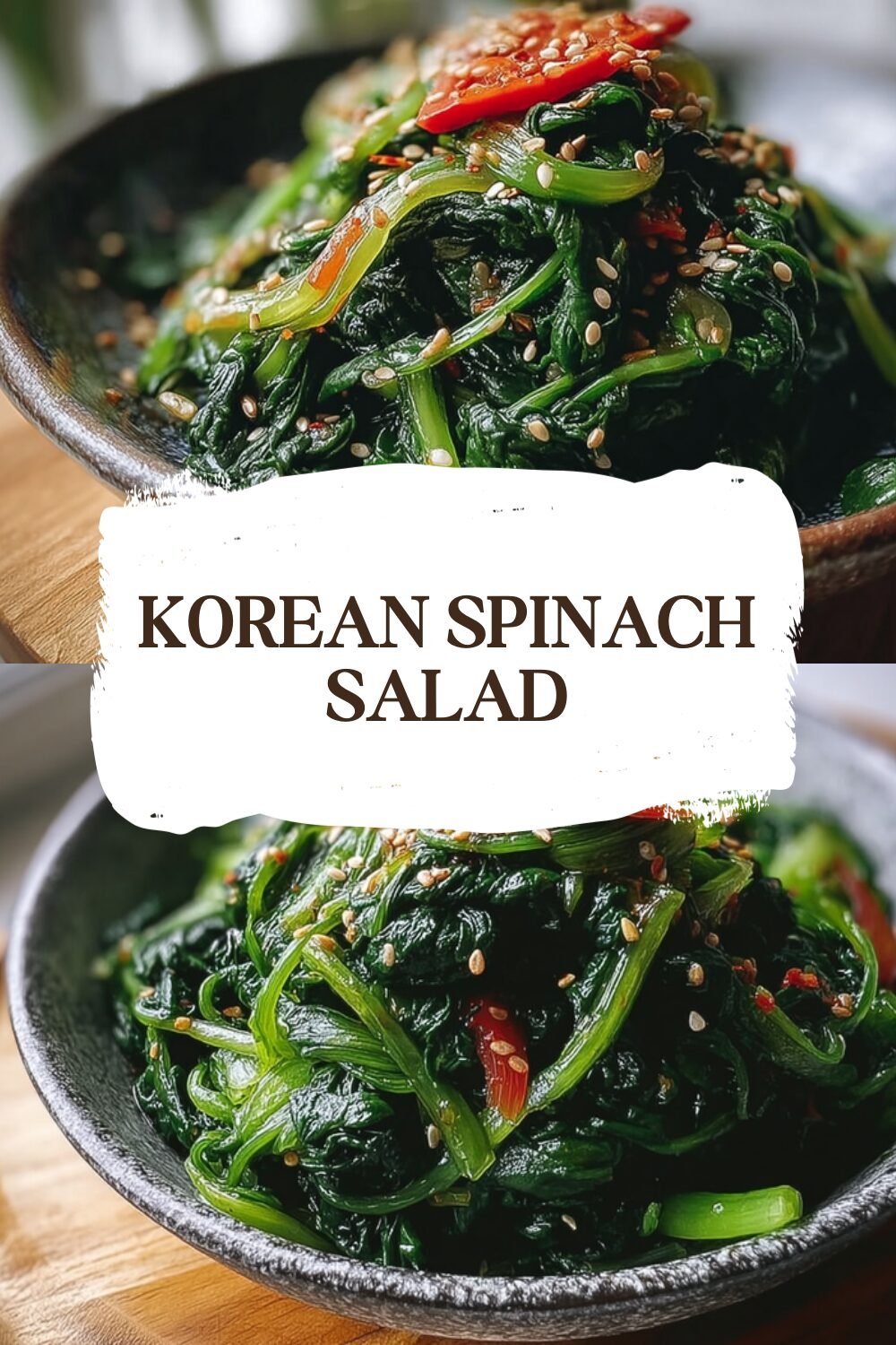 Korean Spinach Salad Recipe With Simple Seasoning For Fresh Flavor 7 Korean Spinach Salad