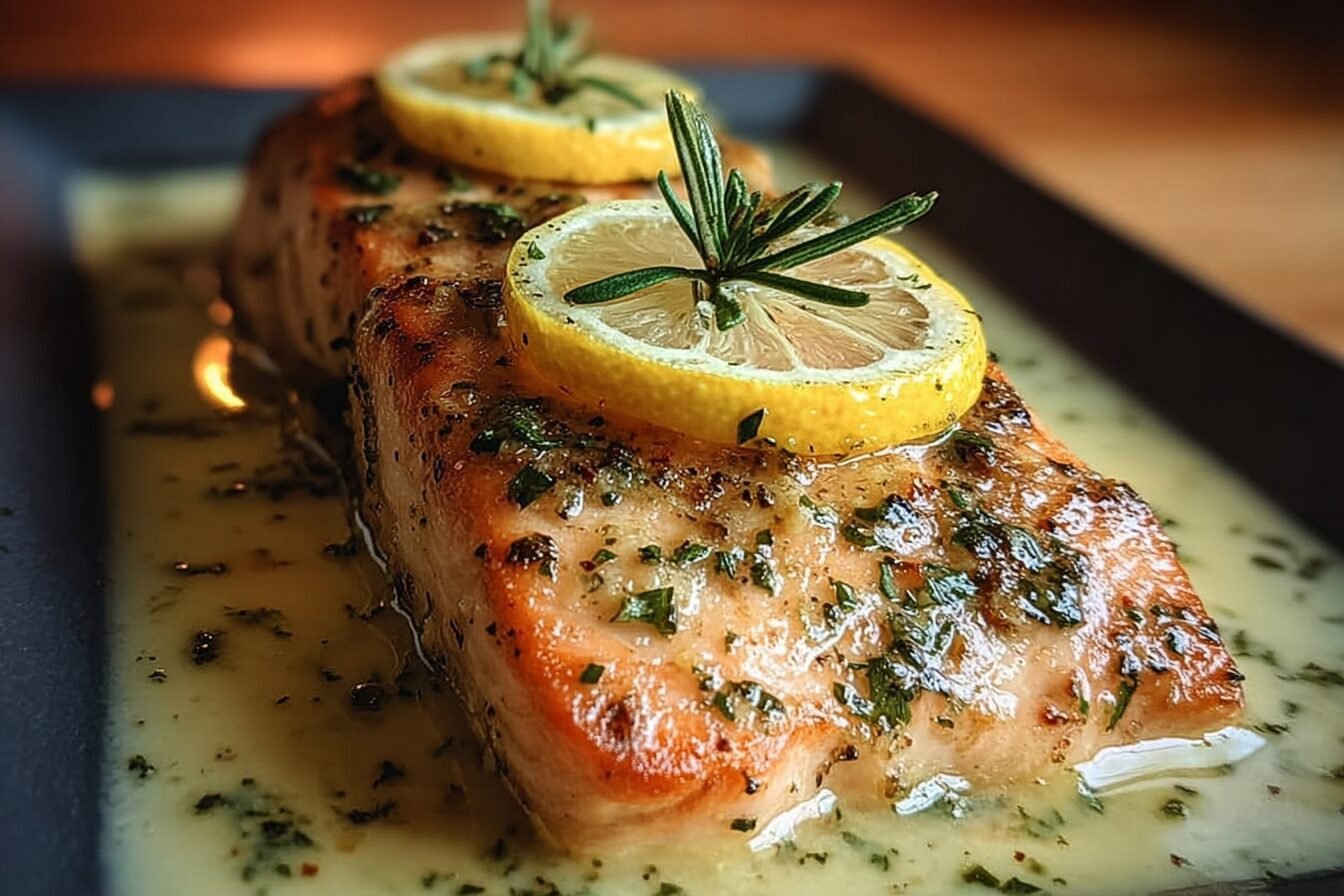 Lemon Garlic Butter Salmon
