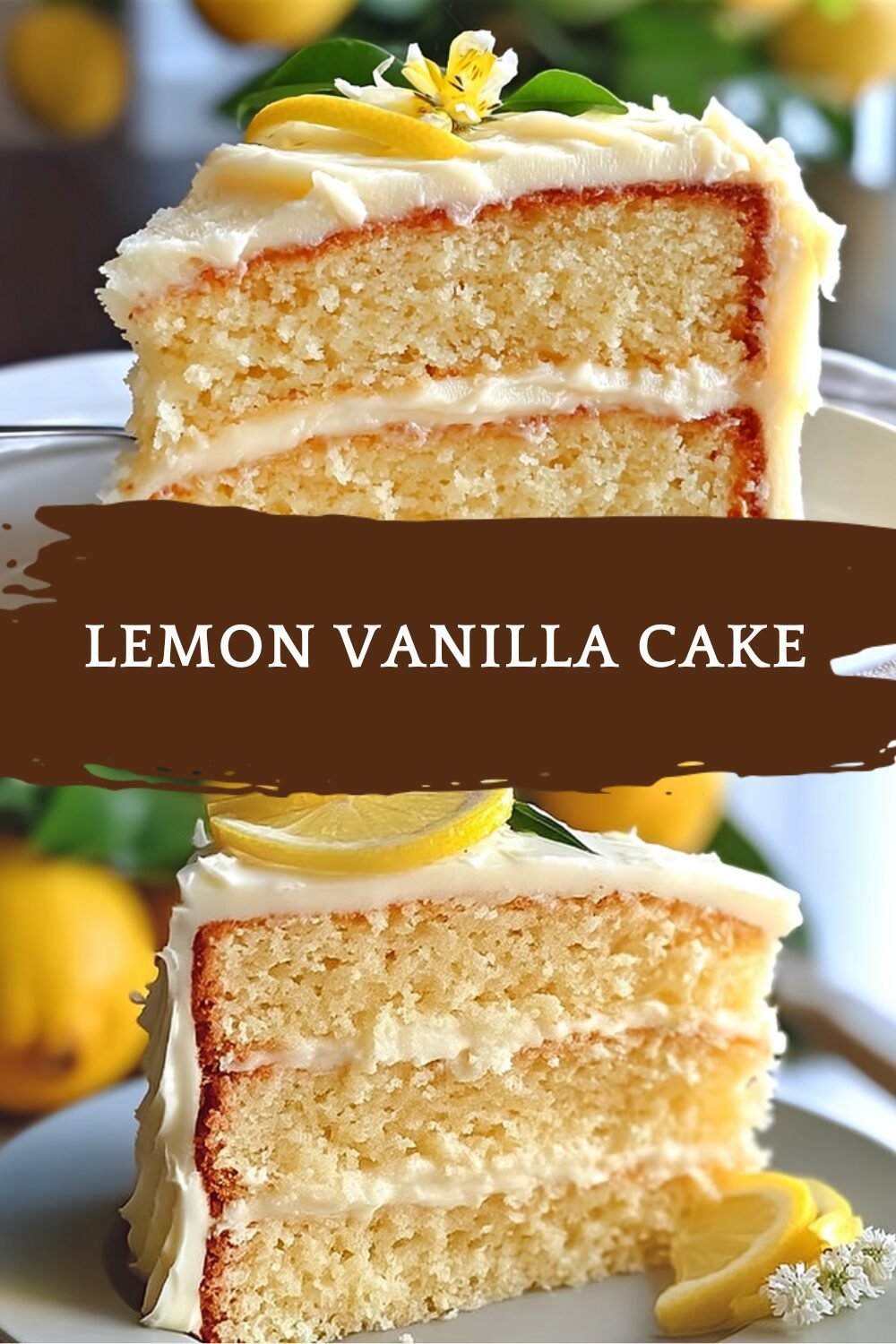 Lemon Vanilla Cake