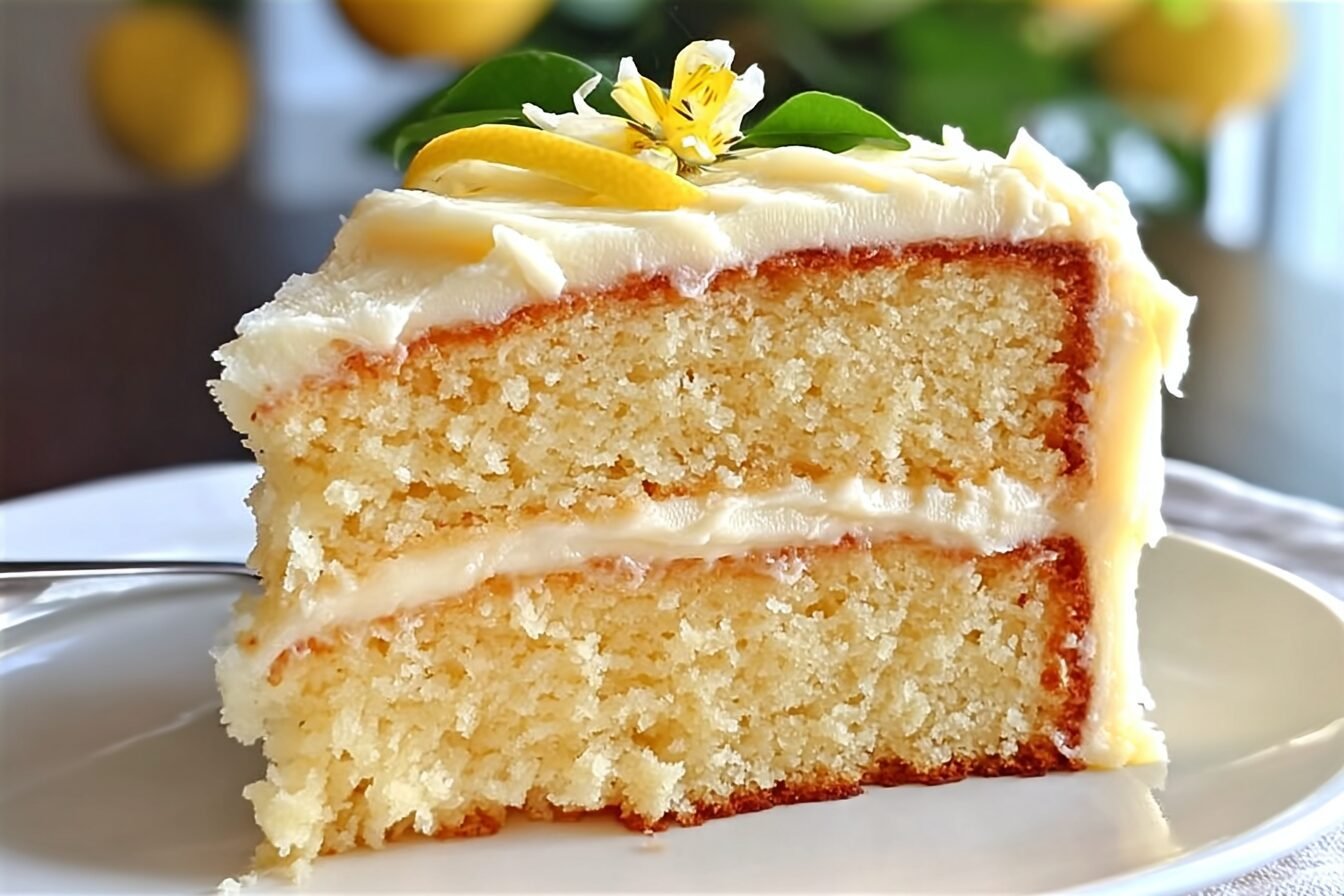 Lemon Vanilla Cake