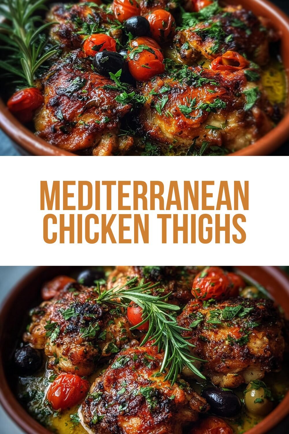 Mediterranean Chicken Thighs