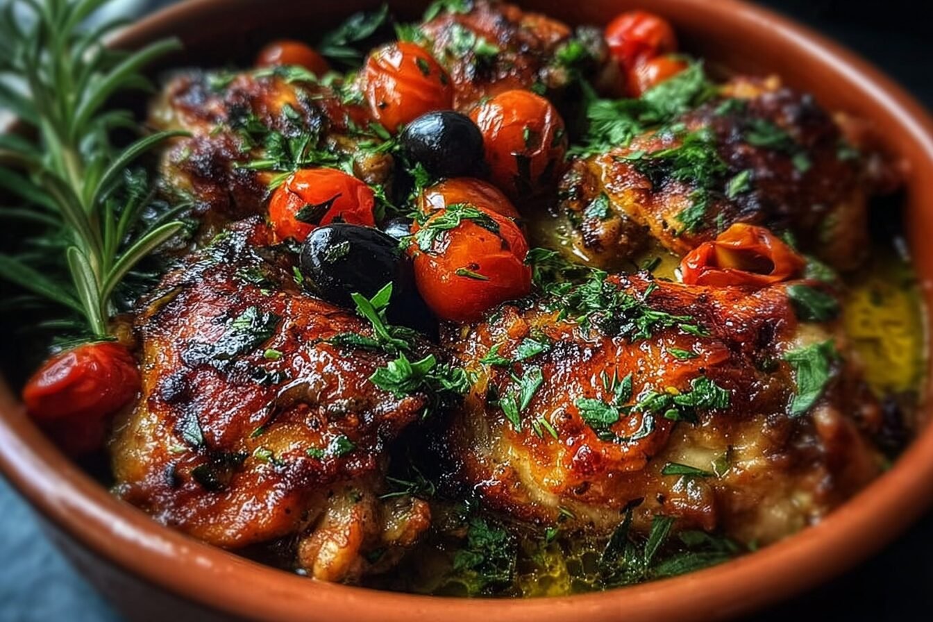 Mediterranean Chicken Thighs