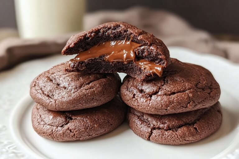 Nutella Stuffed Chocolate Cookies 44.Png