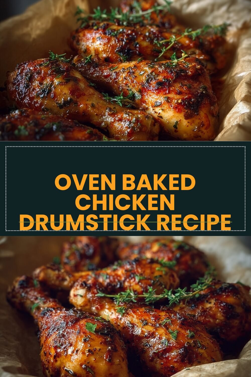 Oven Baked Chicken Drumstick Recipe