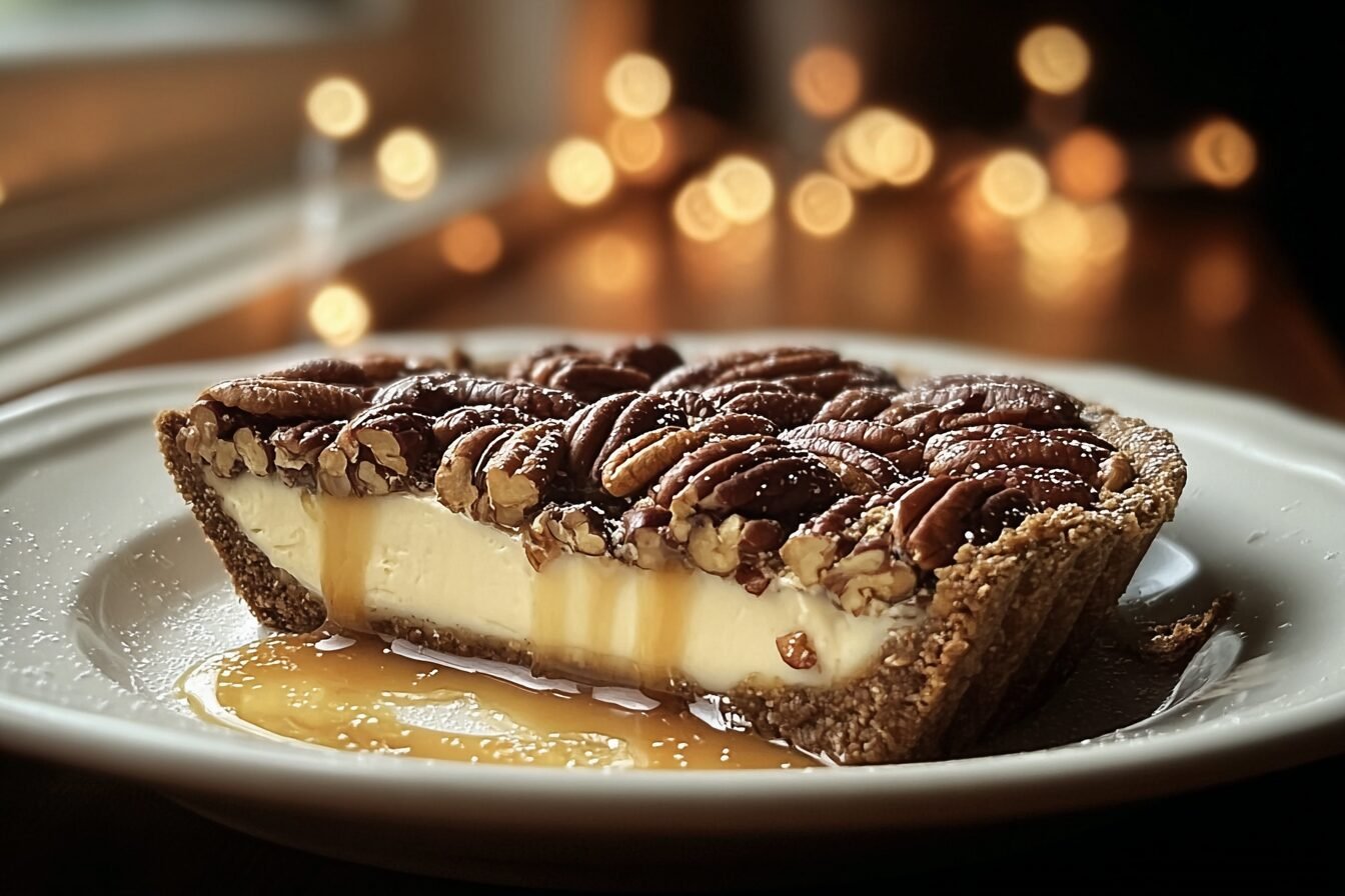 Pecan Cheesecake Pie