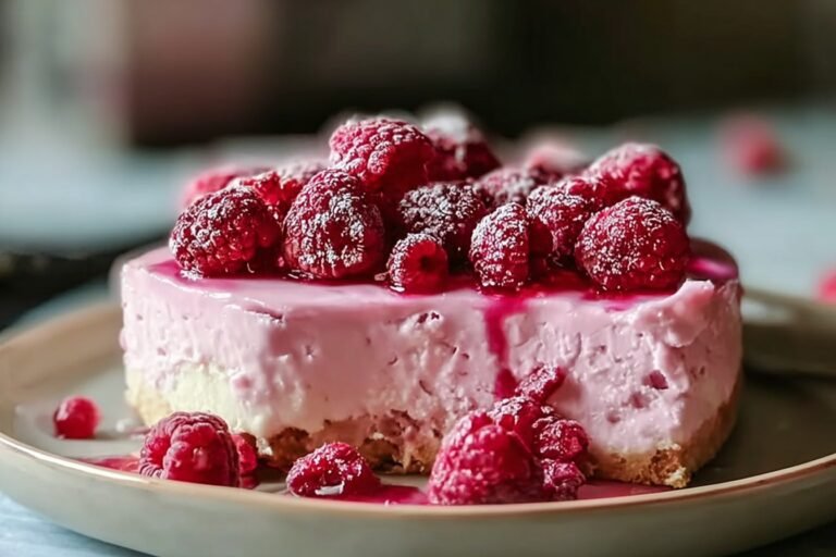 Raspberry Ice Cream Cheesecake 7.Png