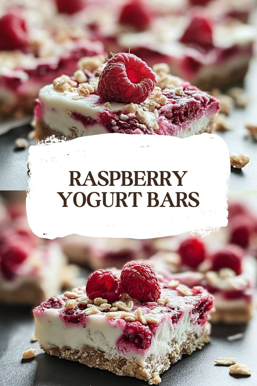 Raspberry Yogurt Bars