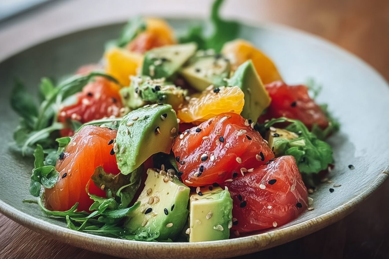 Salmon Avocado Salad