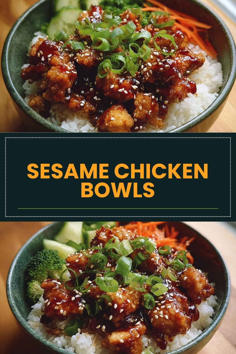 Sesame Chicken Bowls