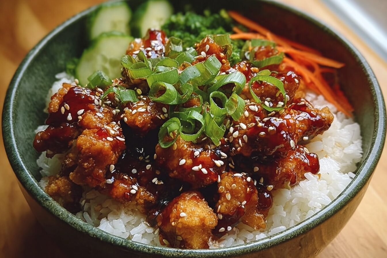Sesame Chicken Bowls
