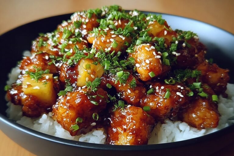 Sticky Teriyaki Pineapple Chicken 19.Png