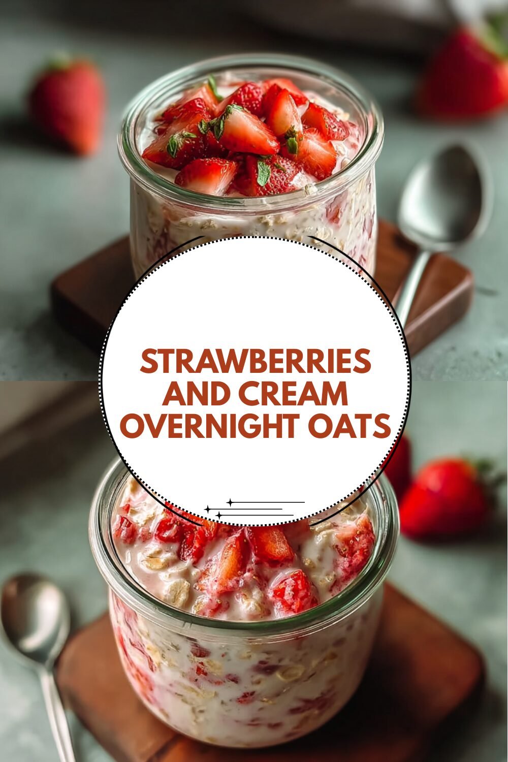 Strawberries And Cream Overnight Oats Recipe For Easy Healthy Breakfast 7 Strawberries And Cream Overnight Oats