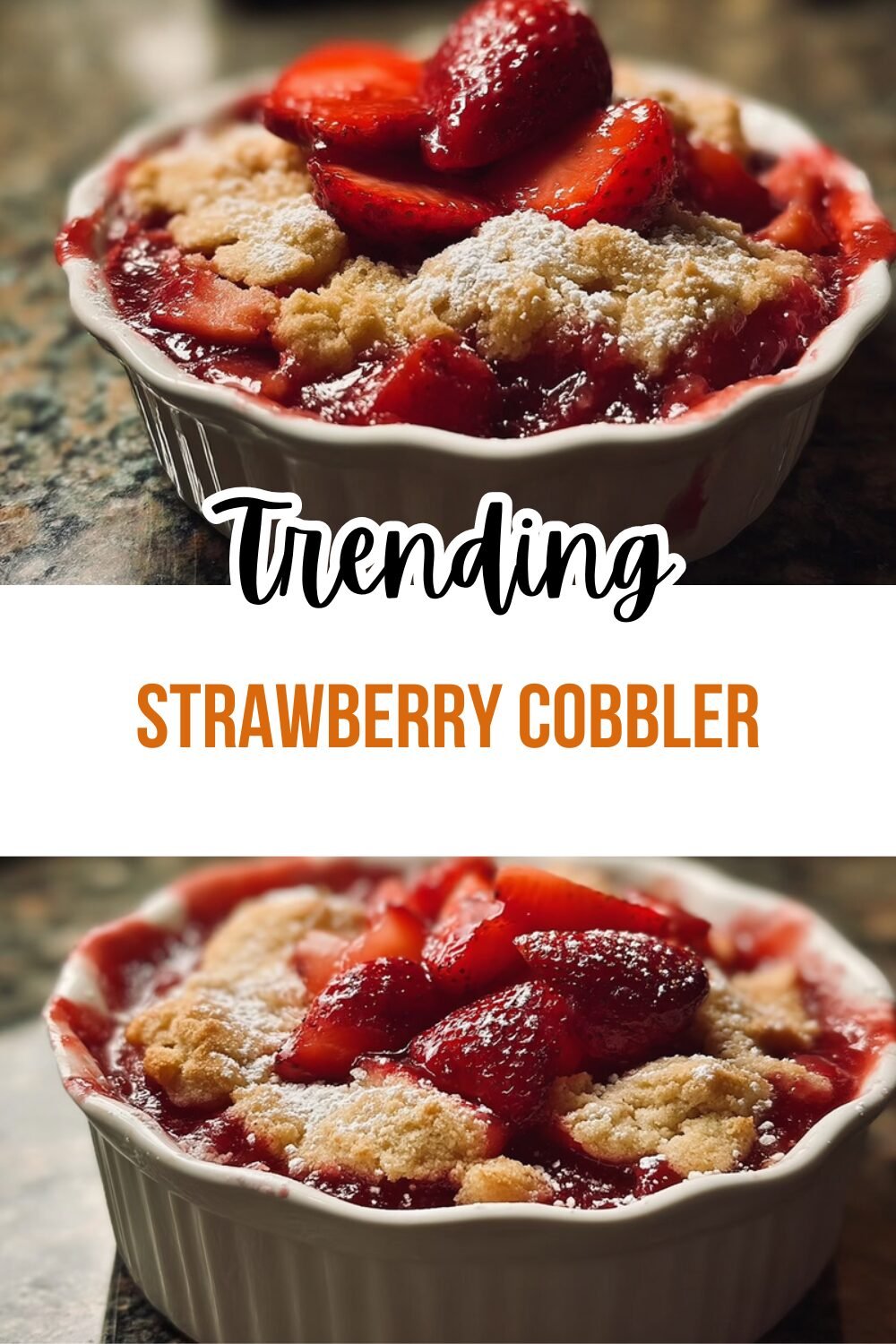 Strawberry Cobbler