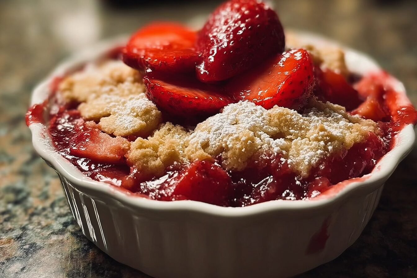 Strawberry Cobbler