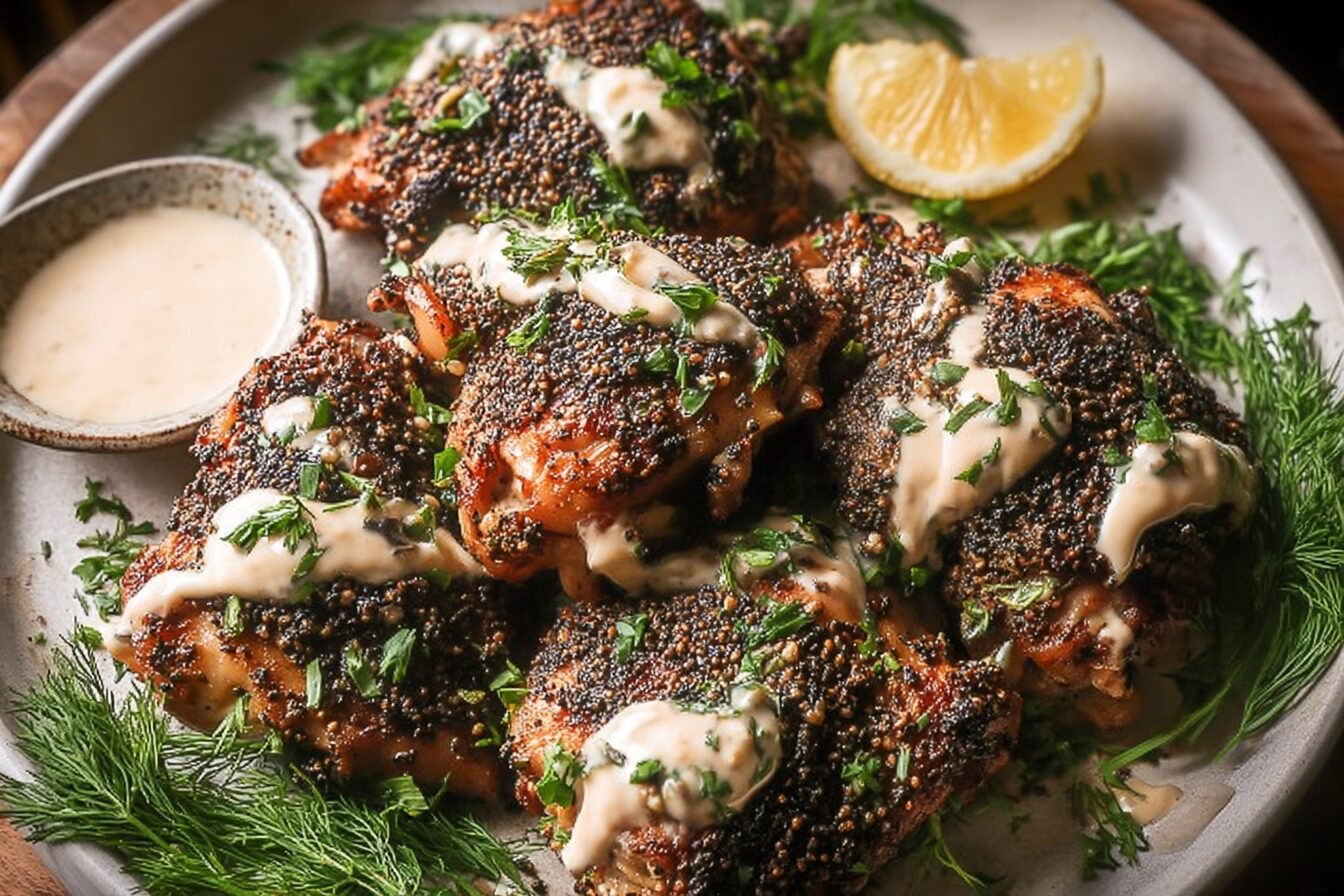 Zaatar Chicken Thighs