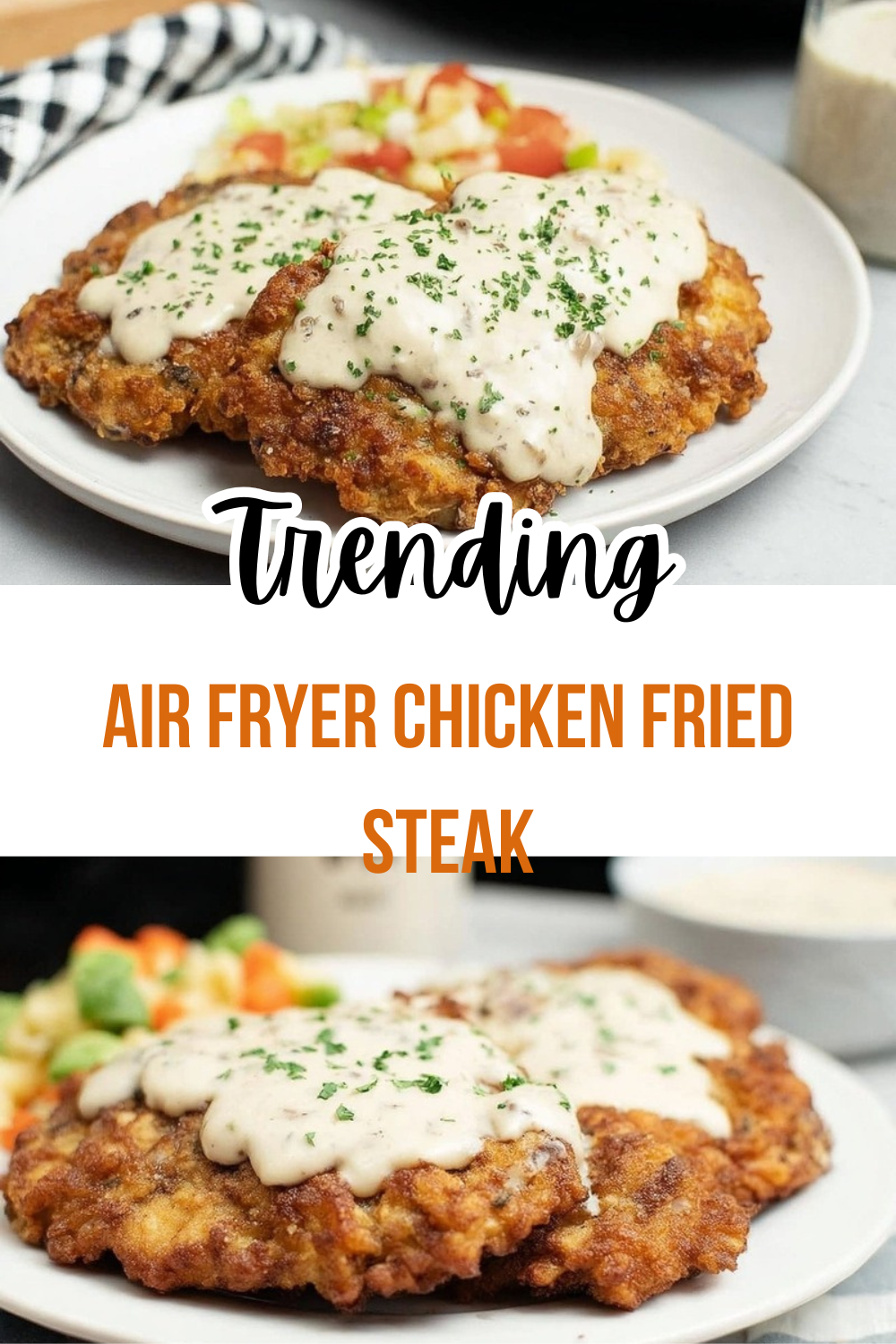 Air Fryer Chicken Fried Steak
