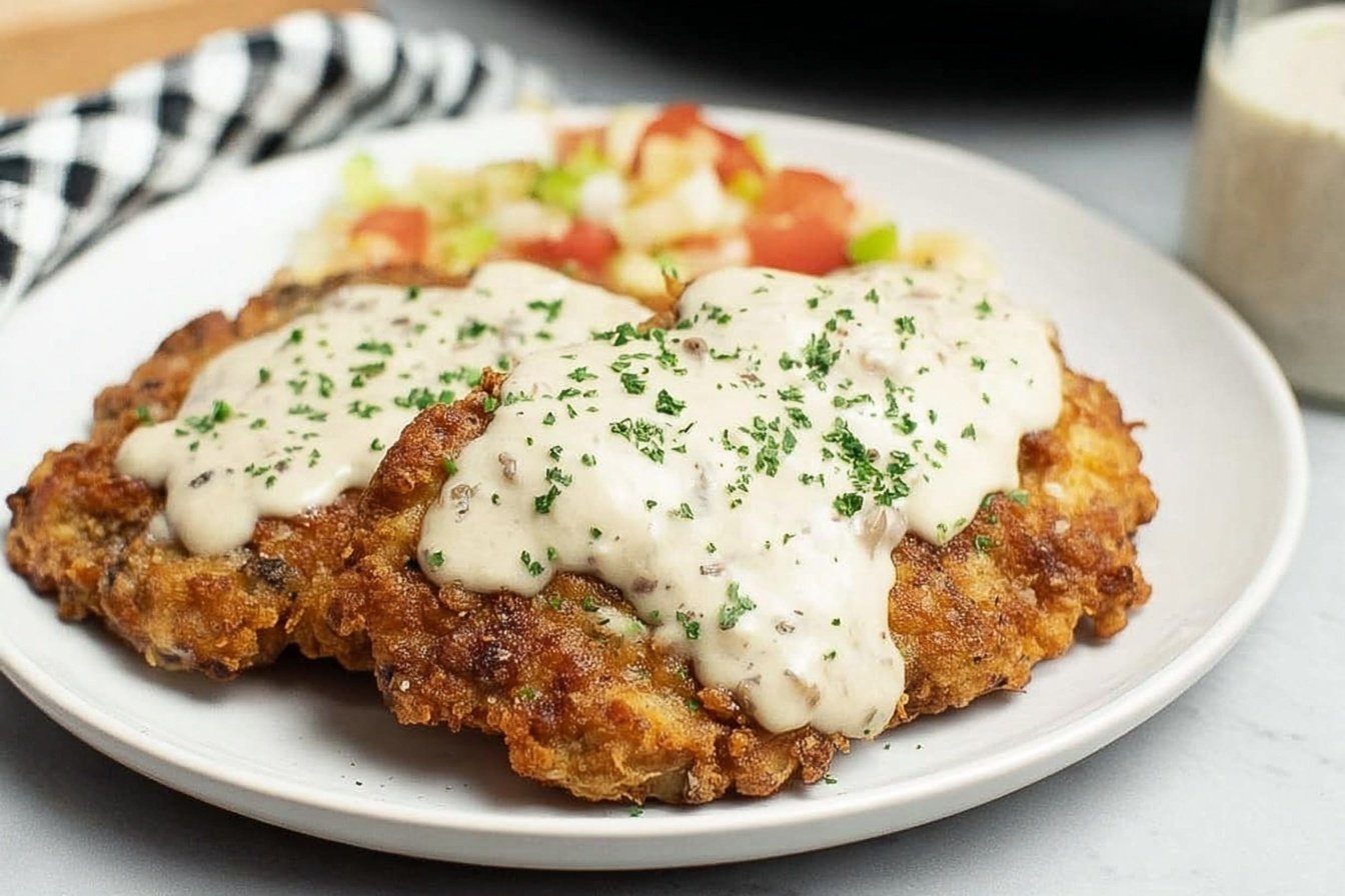 Air Fryer Chicken Fried Steak