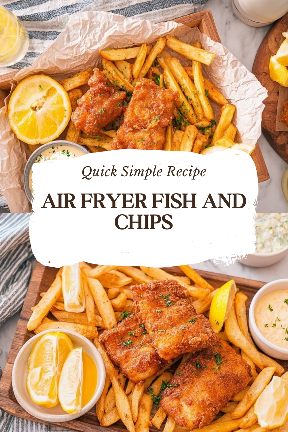 Air Fryer Fish And Chips
