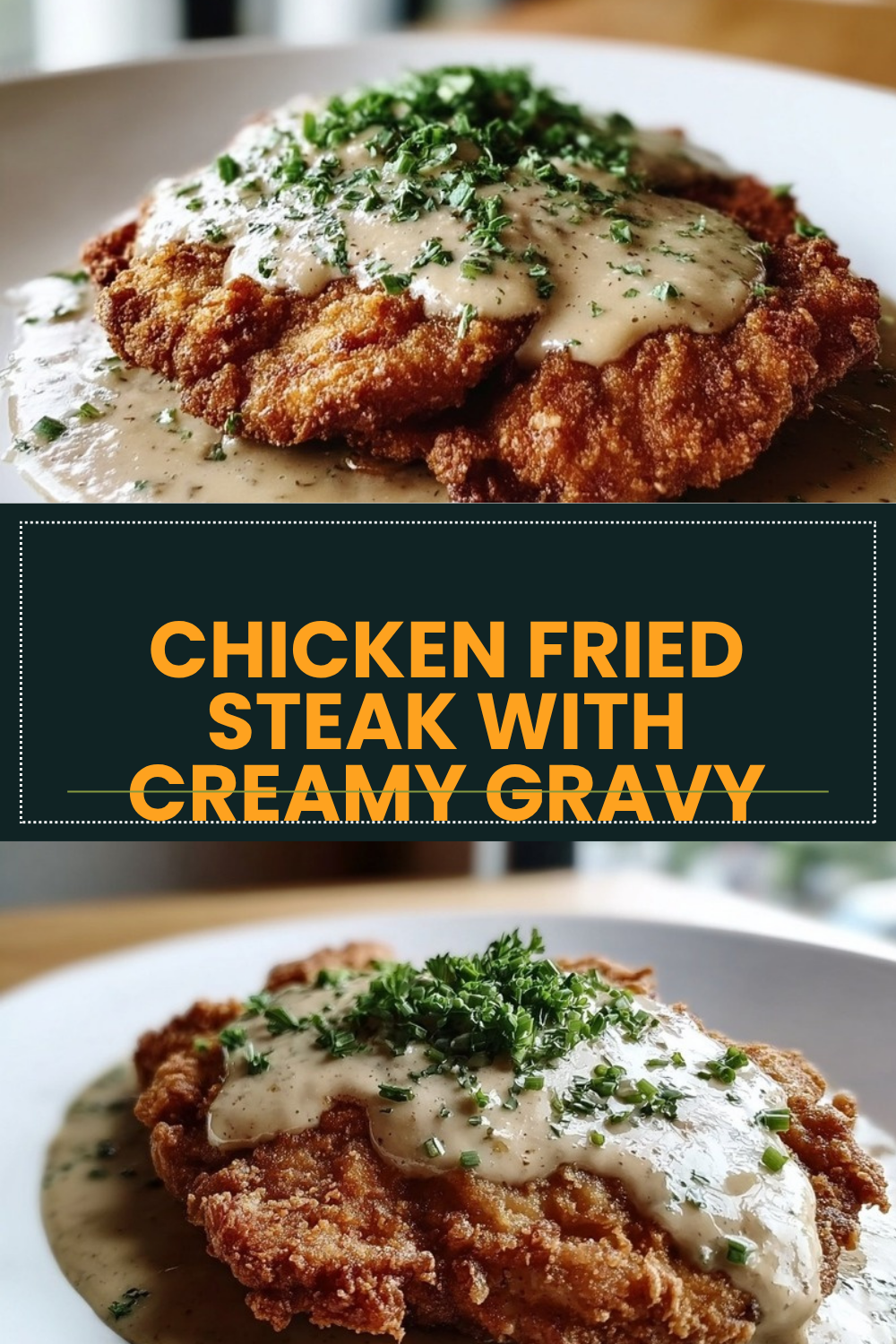 Chicken Fried Steak With Creamy Gravy