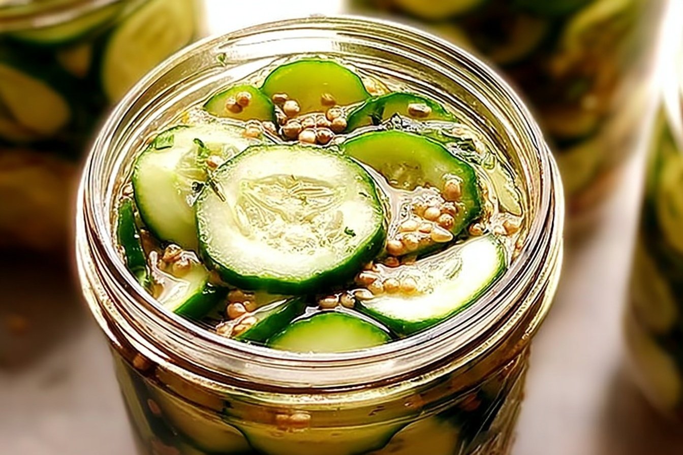 Crunchy Refrigerator Pickles