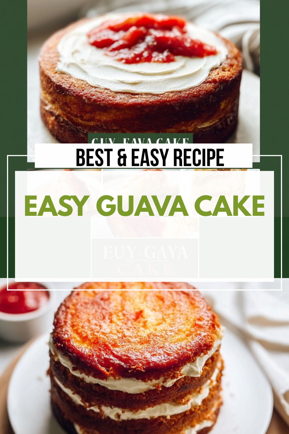 Easy Guava Cake