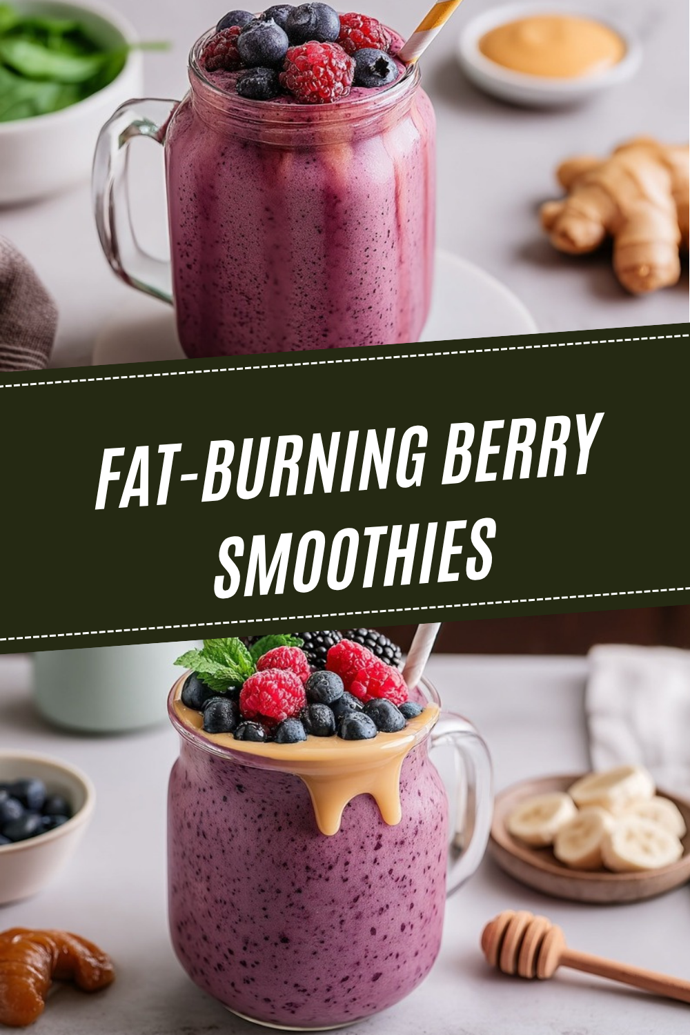 Fat-Burning Berry Smoothies