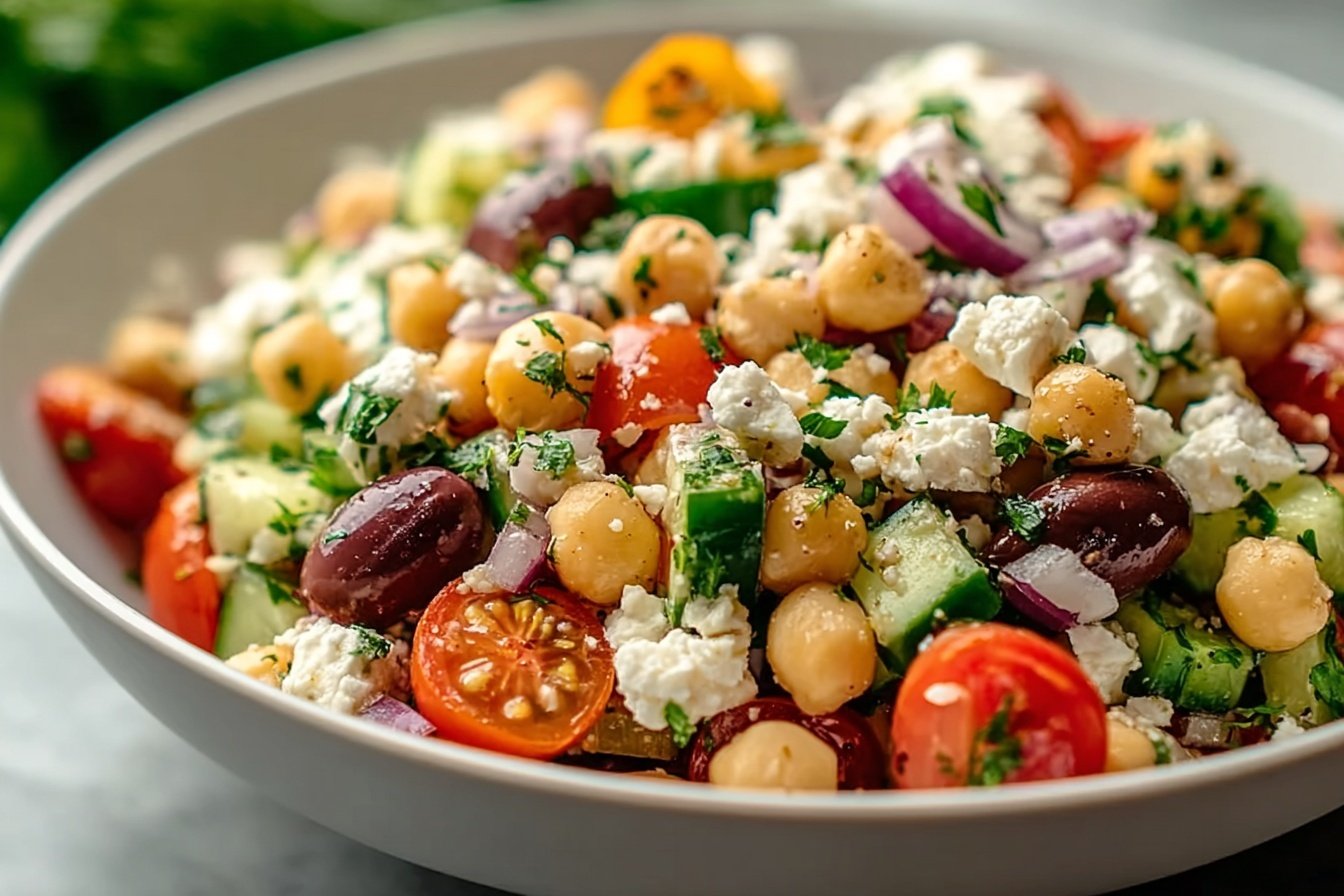 Feta Chopped Salad Delight