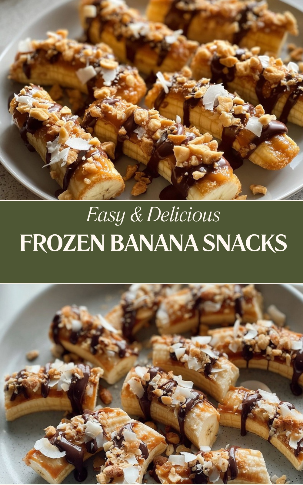 Frozen Banana Snacks