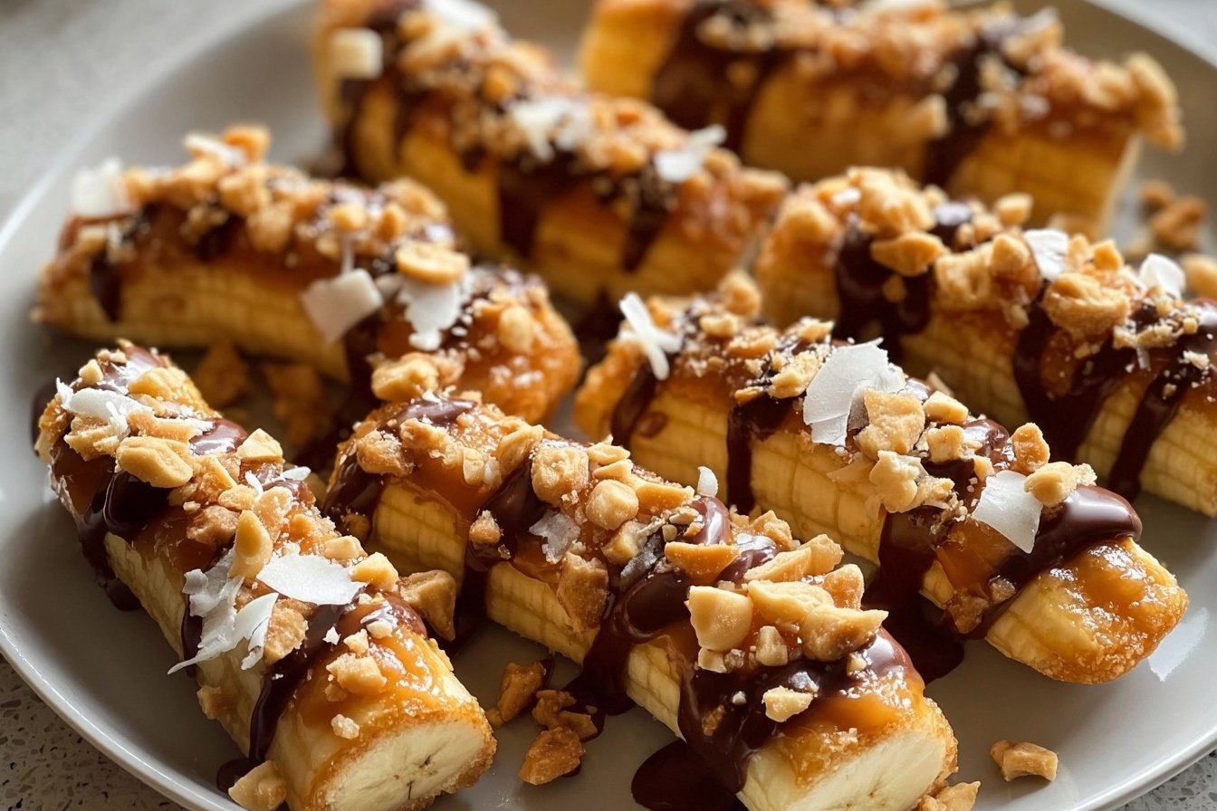 Frozen Banana Snacks